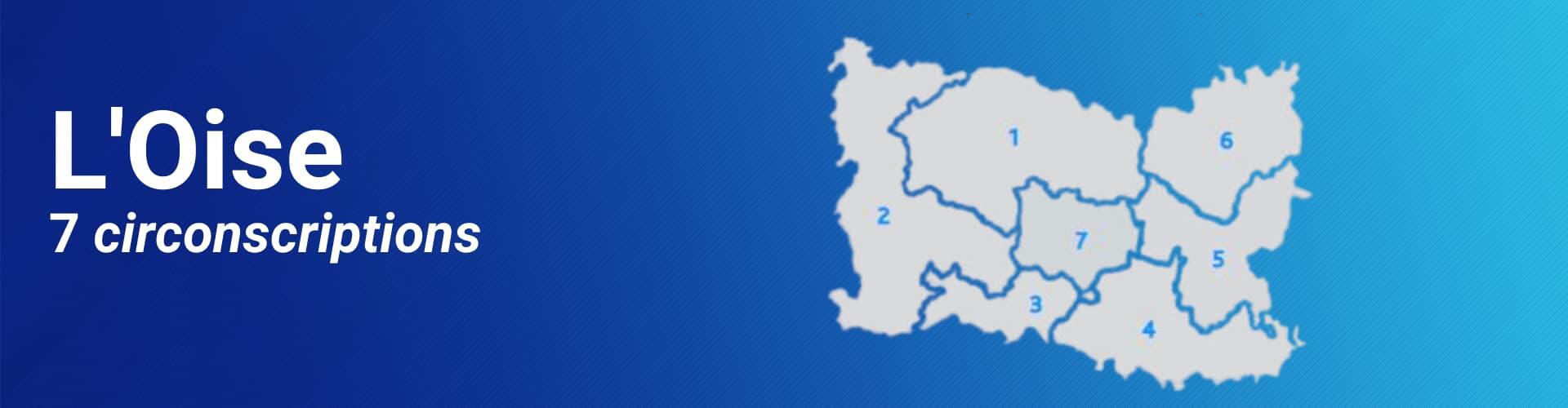 7 circonscriptions dans l'Oise